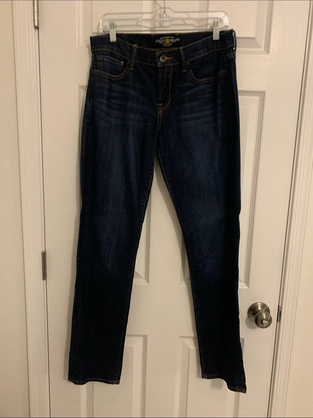 Lucky Brand Women's Straight Leg Dark Indigo Jeans 8/29